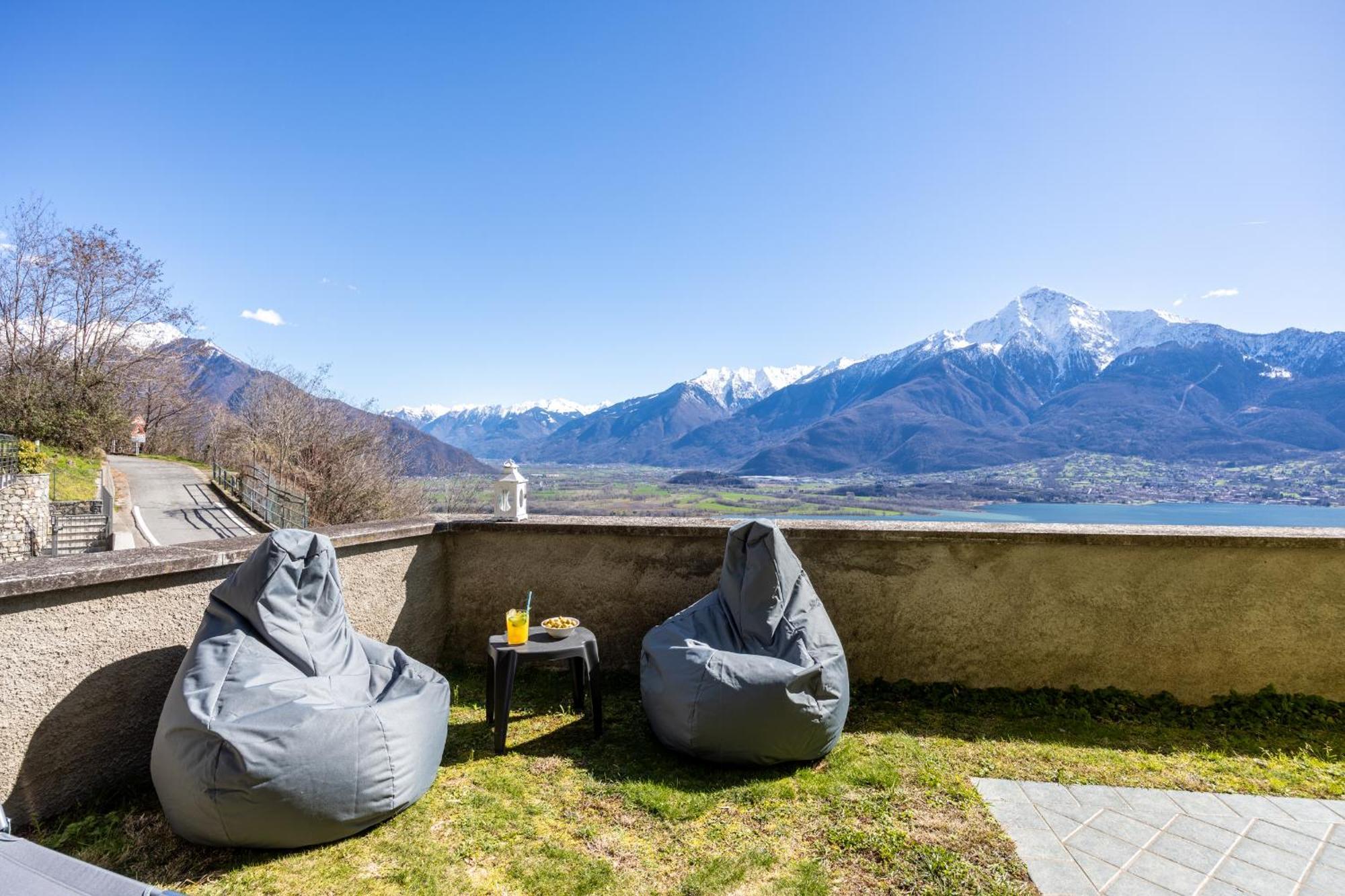 ジェーラ・ラーリオ Lago Di Como - Luxury Panoramic Garden - Free Wifiヴィラ エクステリア 写真